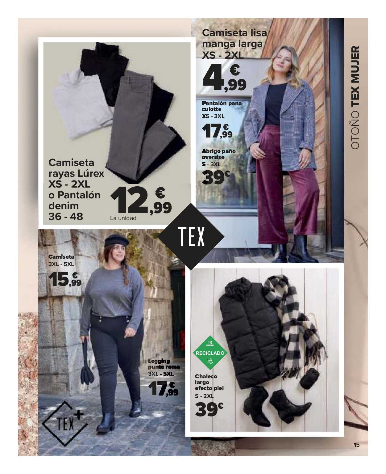 Textil mujer, hombre y niños Carrefour. Página 15