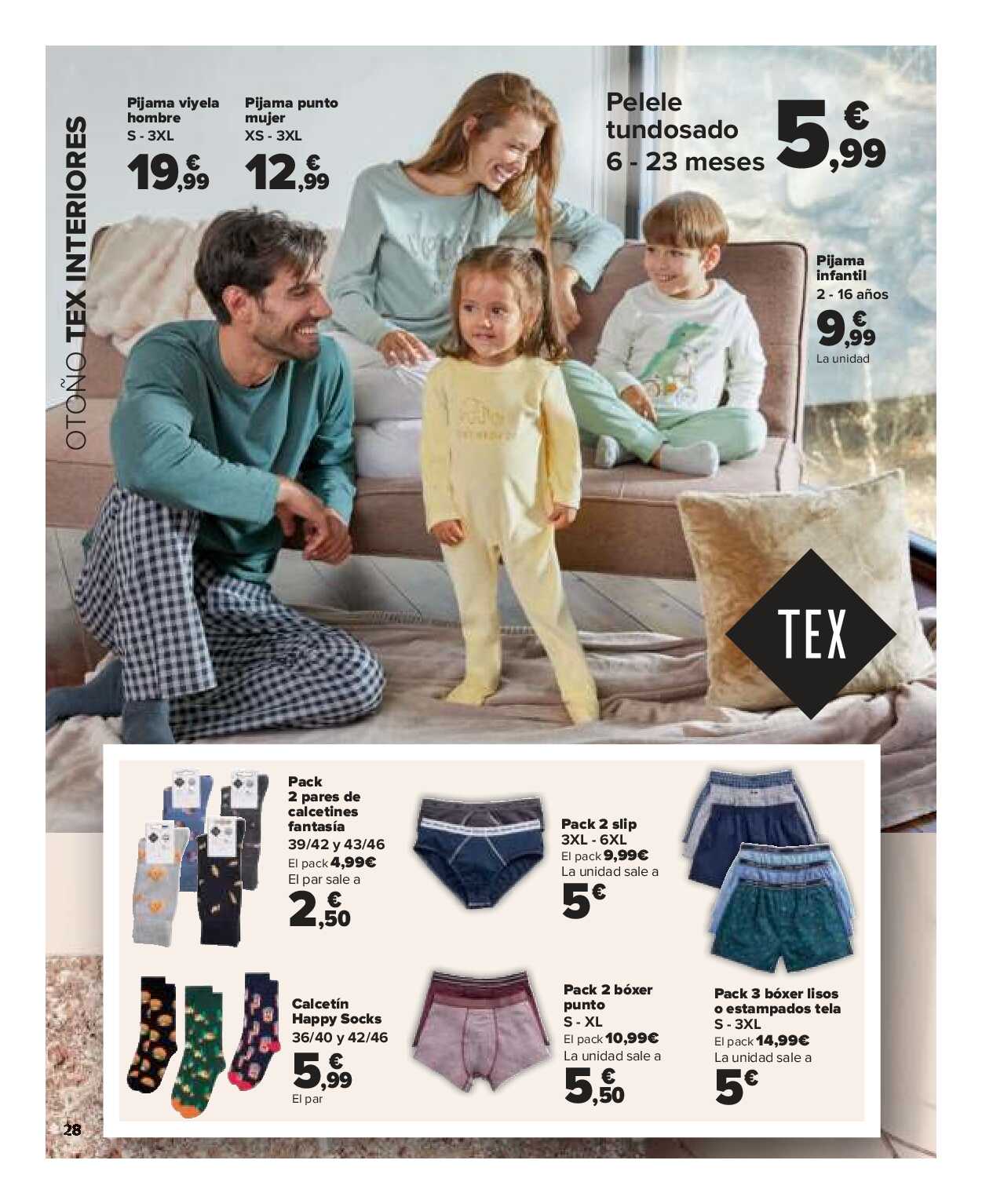 Textil mujer, hombre y niños Carrefour. Página 28