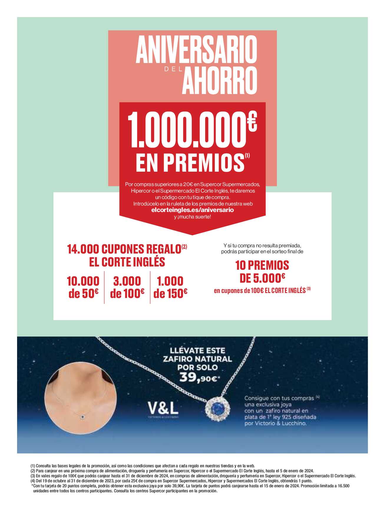 Aniversario del ahorro 3x2 El Corte Inglés. Página 02