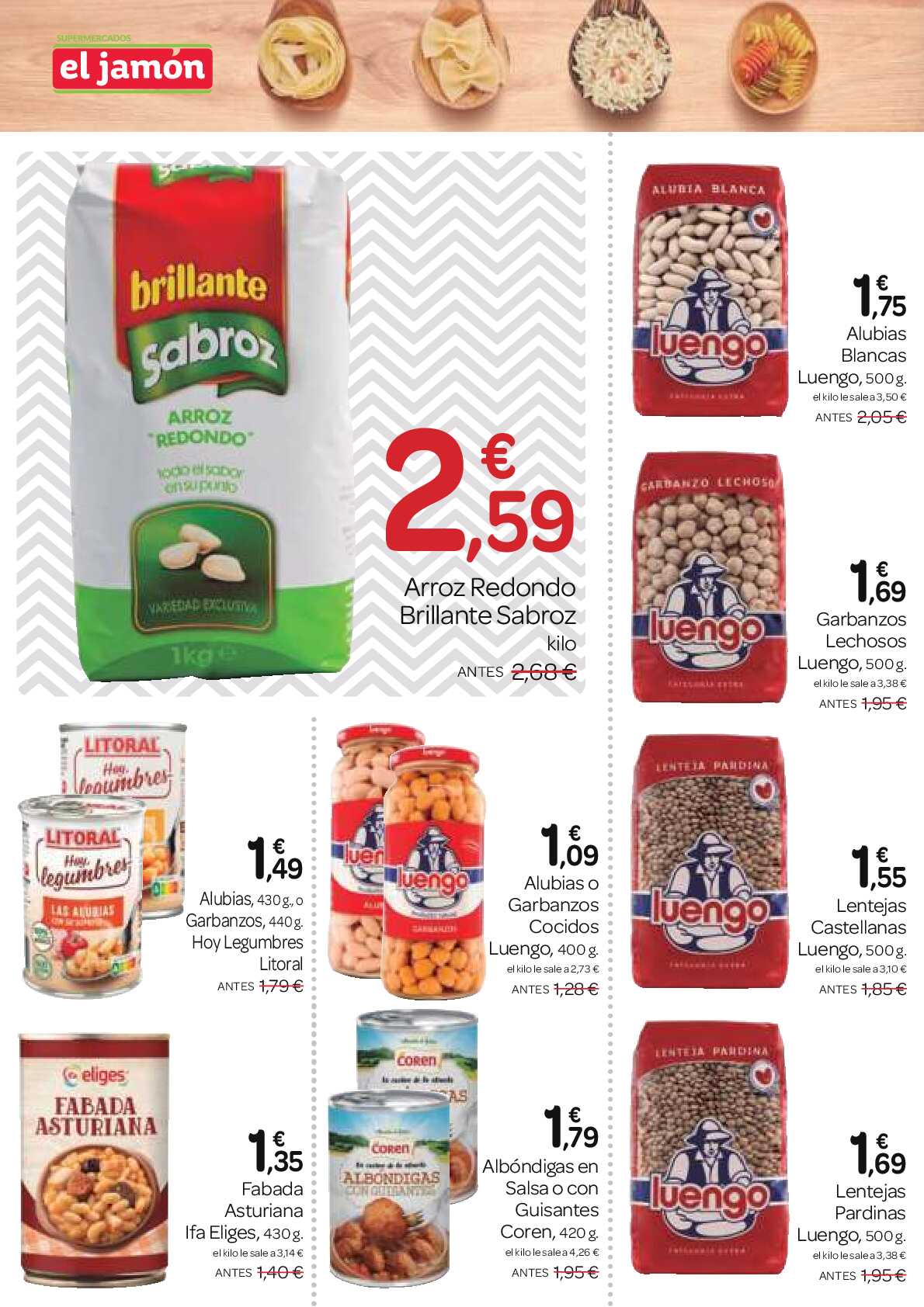 Ofertas supermercado El Jamón. Página 02