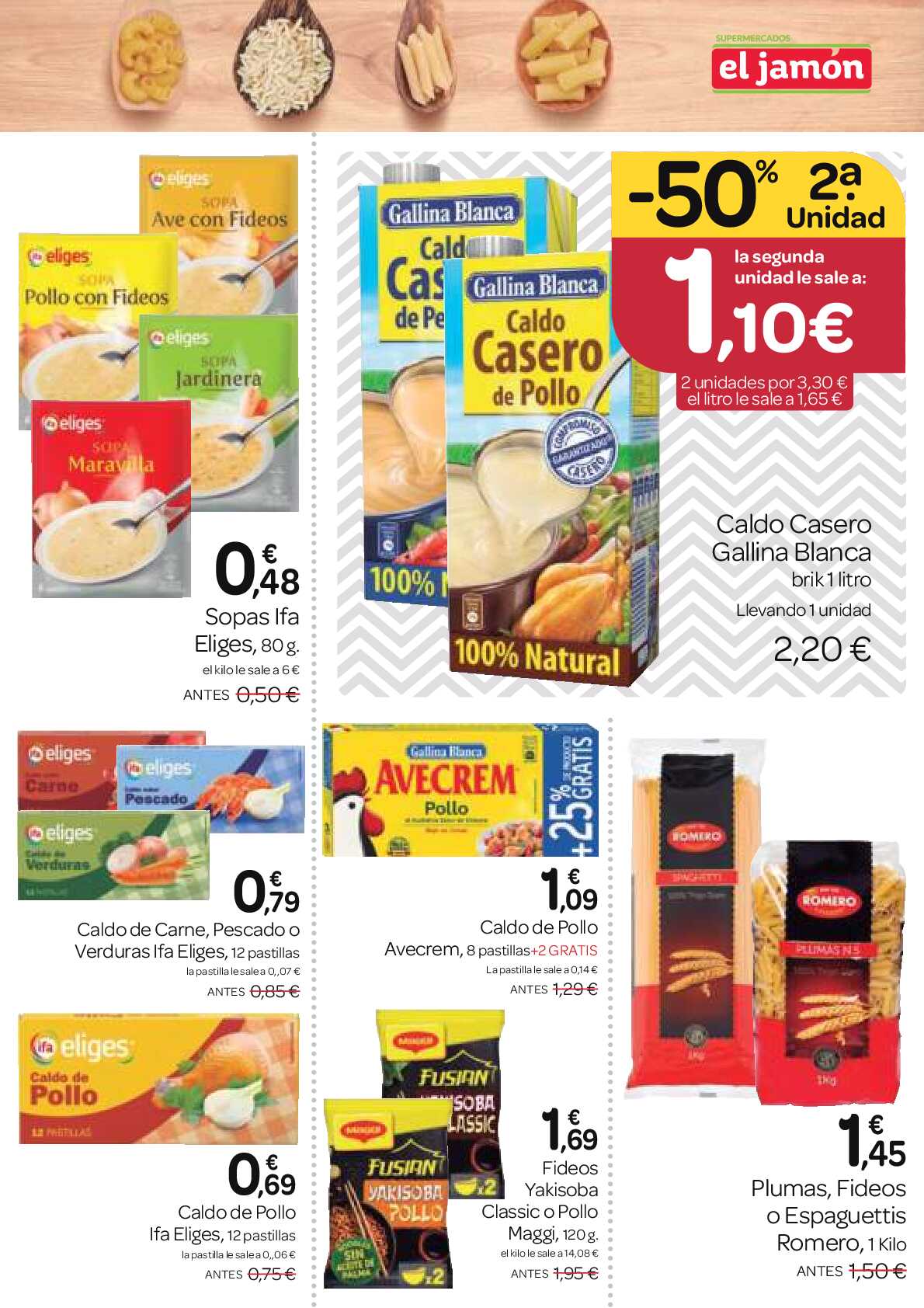 Ofertas supermercado El Jamón. Página 03