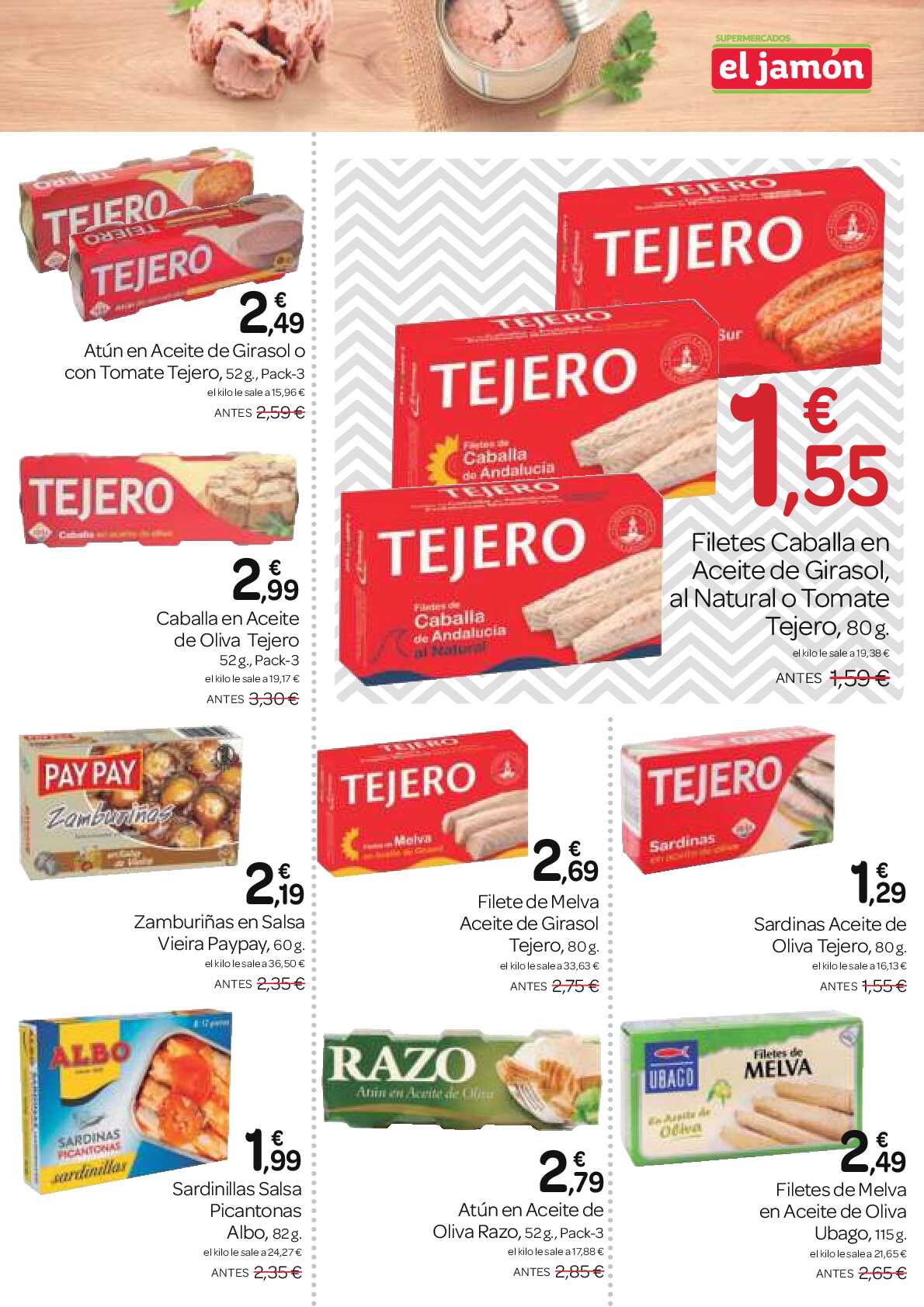 Ofertas supermercado El Jamón. Página 05