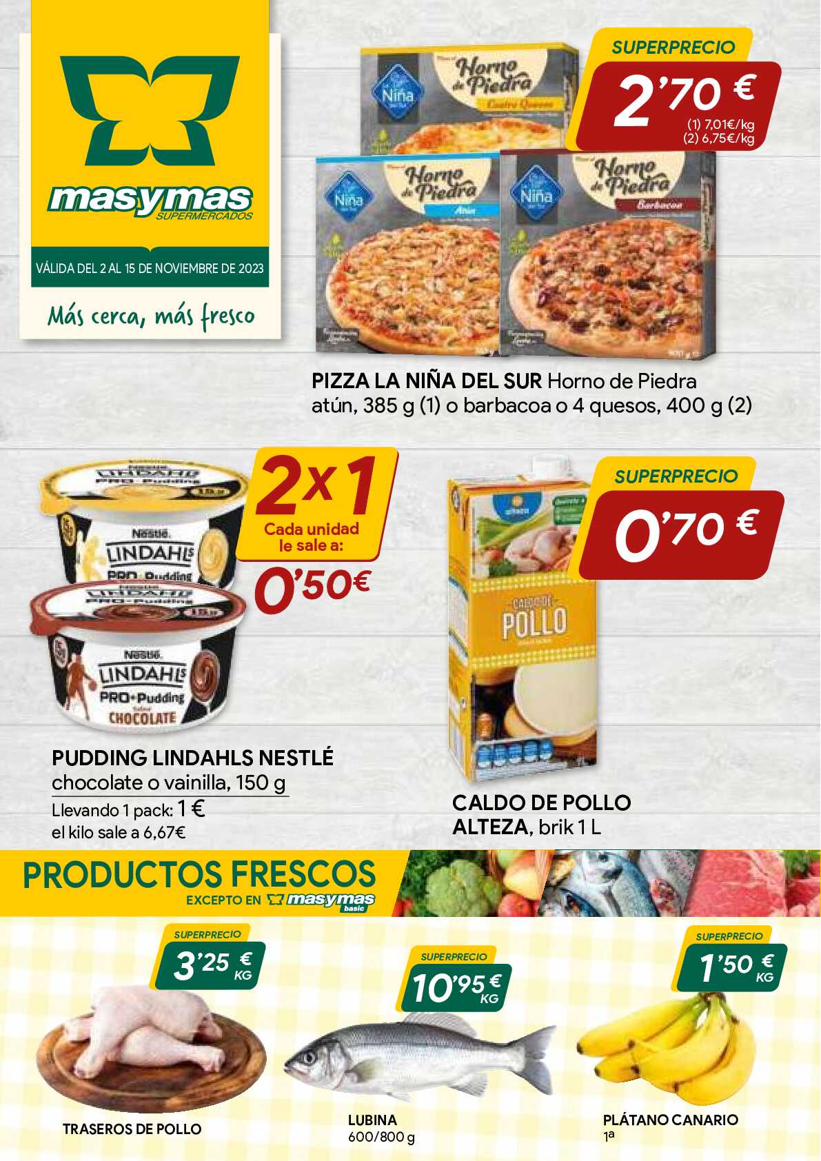 Ofertas quincenales Masymas. Página 01