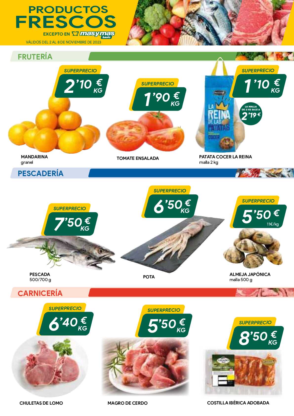 Ofertas quincenales Masymas. Página 02