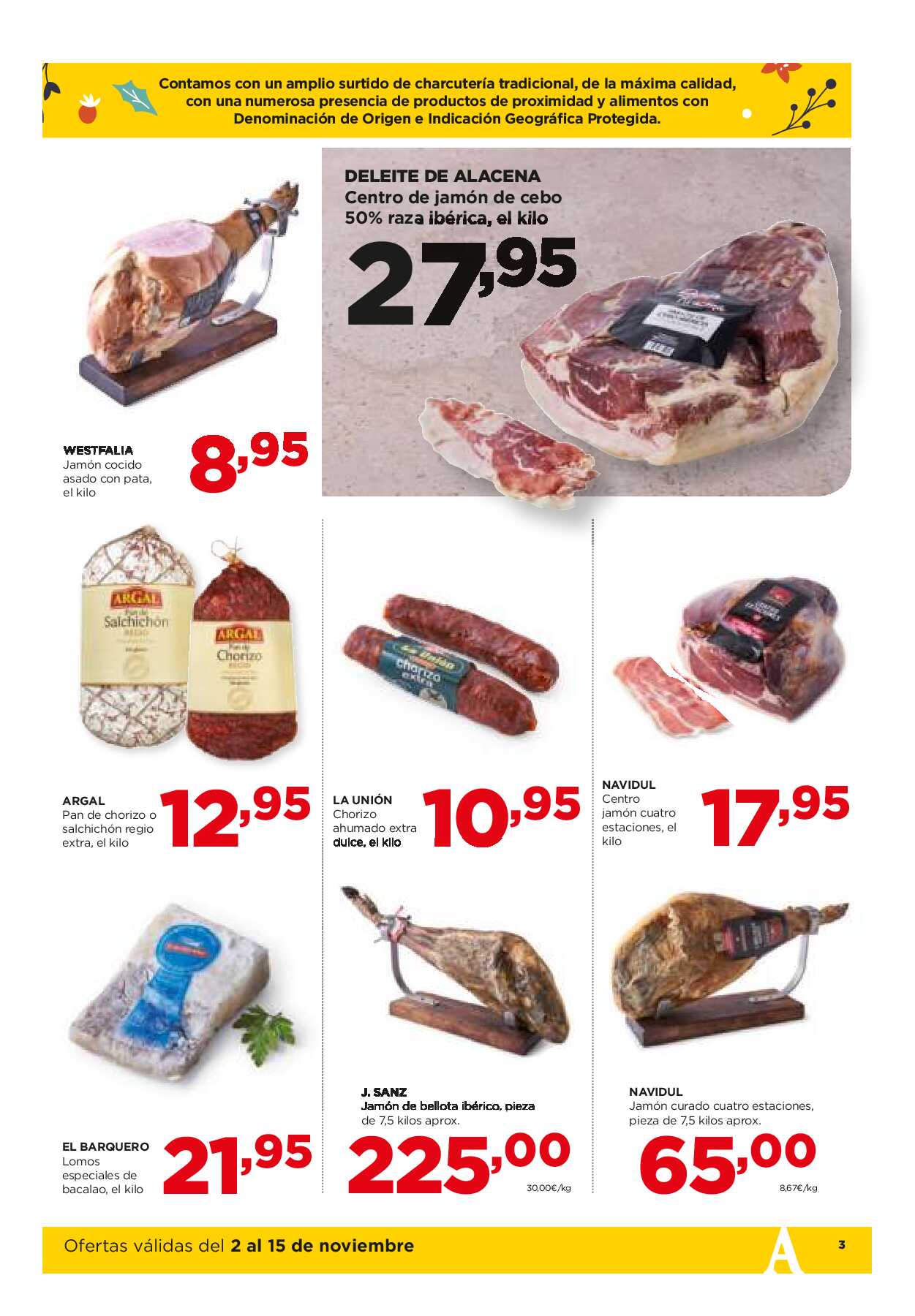 Ofertas quincenales Alimerka. Página 03