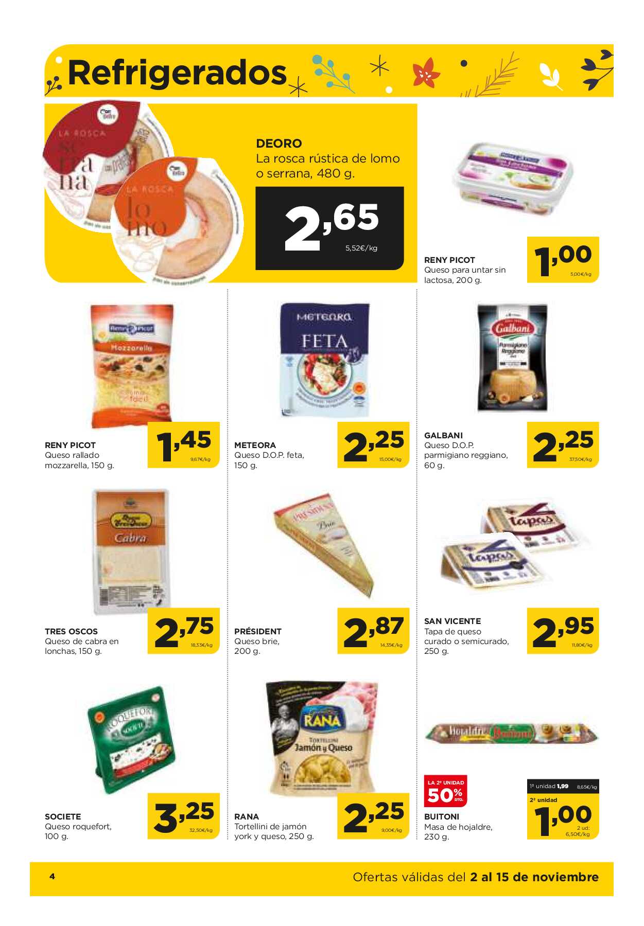 Ofertas quincenales Alimerka. Página 04