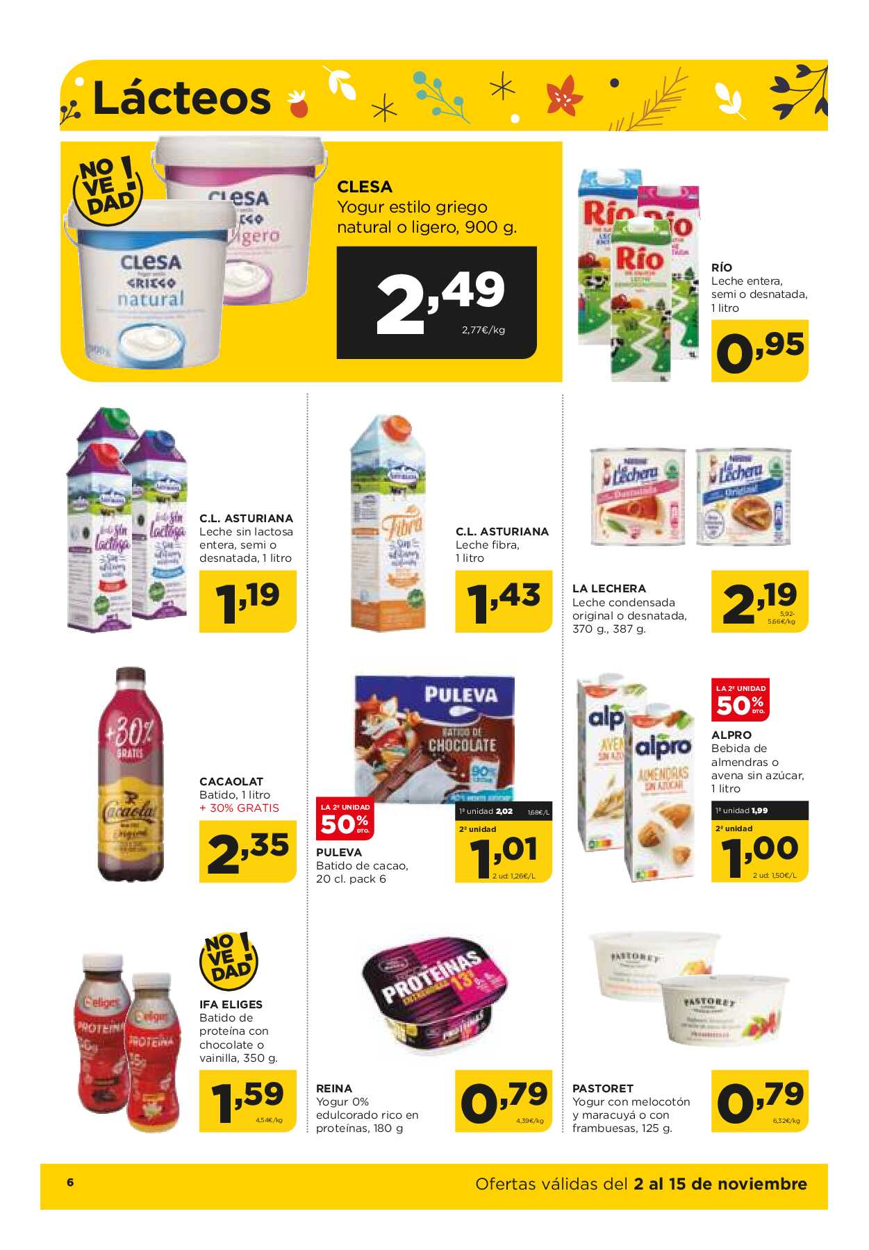 Ofertas quincenales Alimerka. Página 06