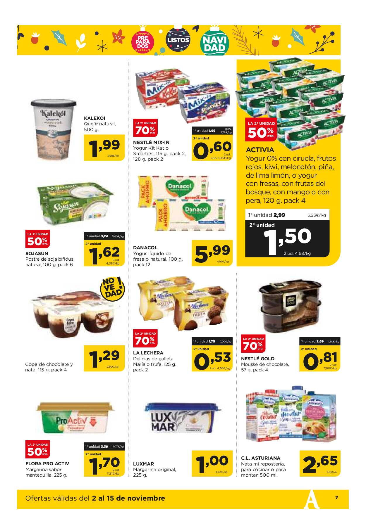 Ofertas quincenales Alimerka. Página 07