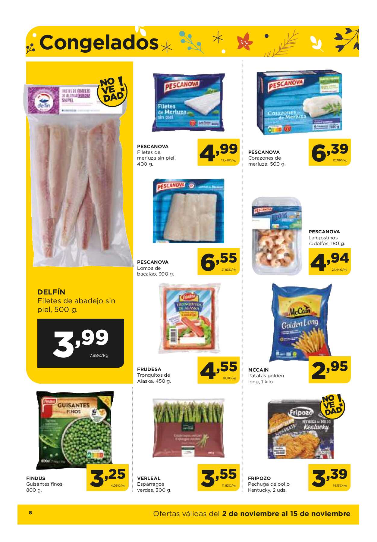 Ofertas quincenales Alimerka. Página 08