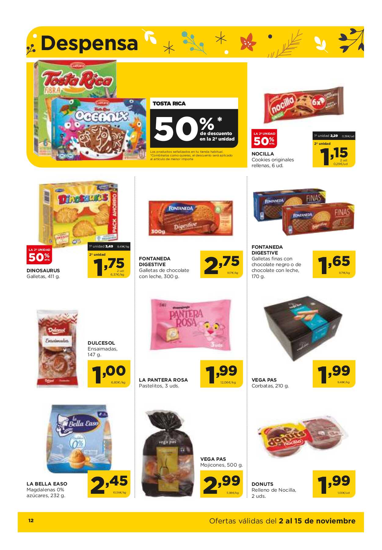 Ofertas quincenales Alimerka. Página 12