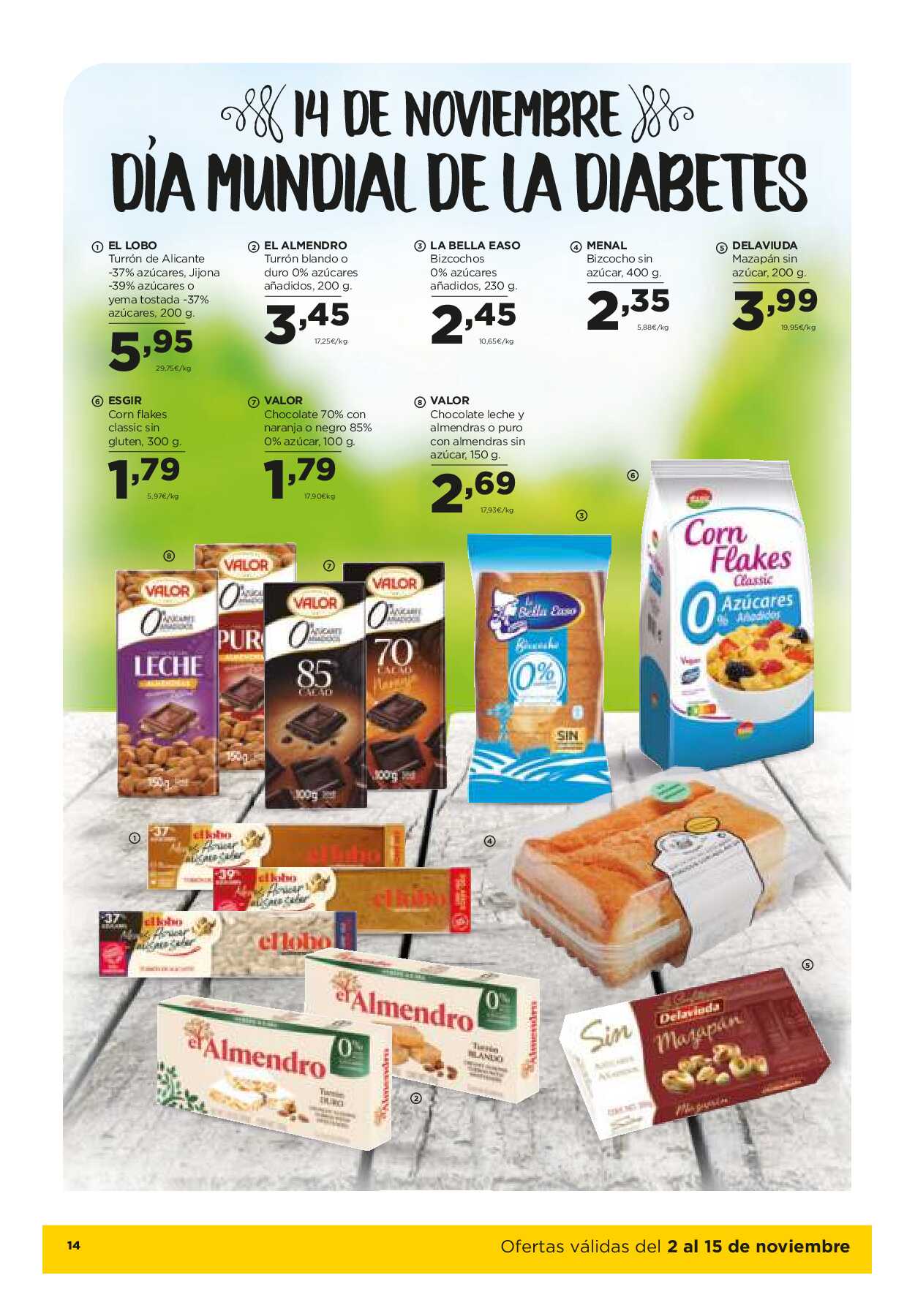 Ofertas quincenales Alimerka. Página 14