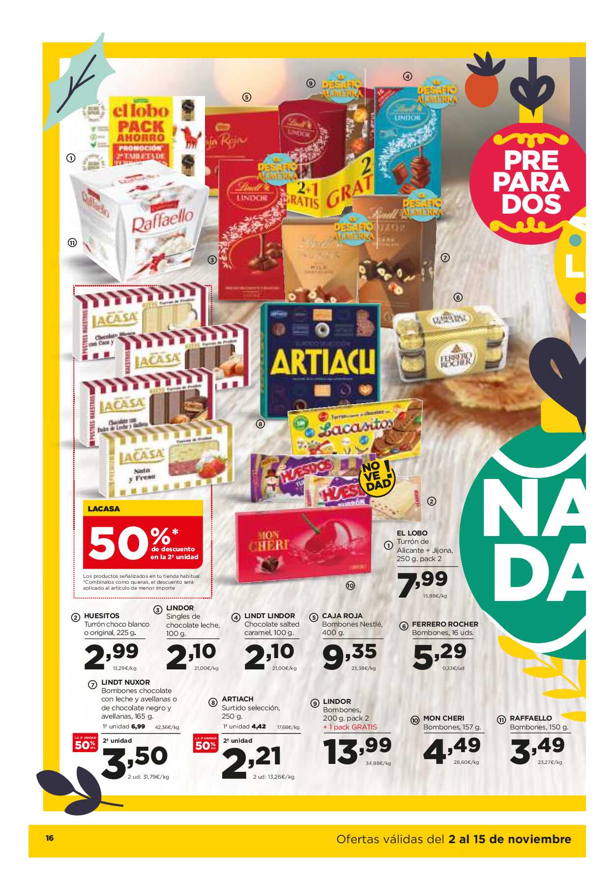 Ofertas quincenales Alimerka. Página 16