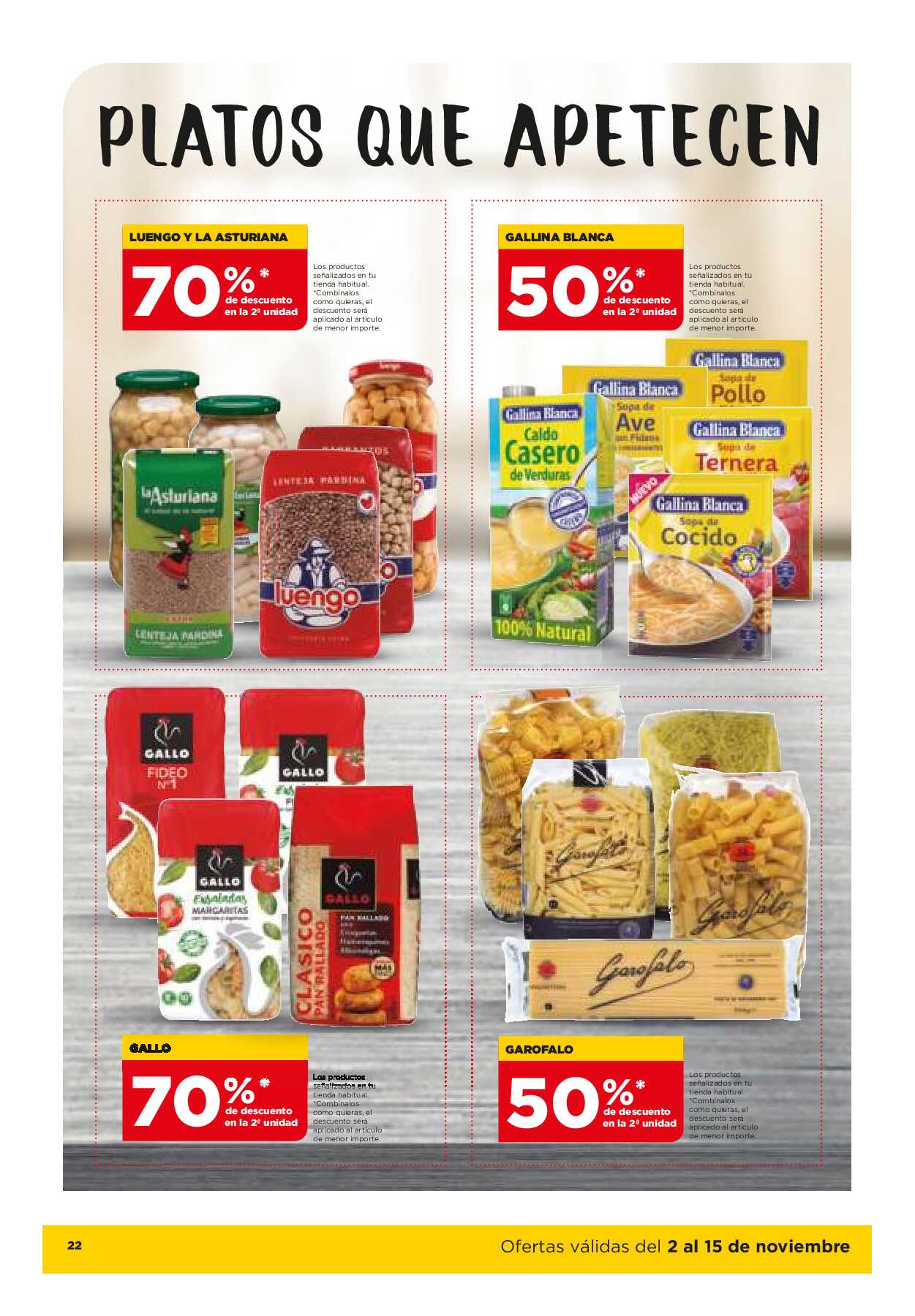 Ofertas quincenales Alimerka. Página 22