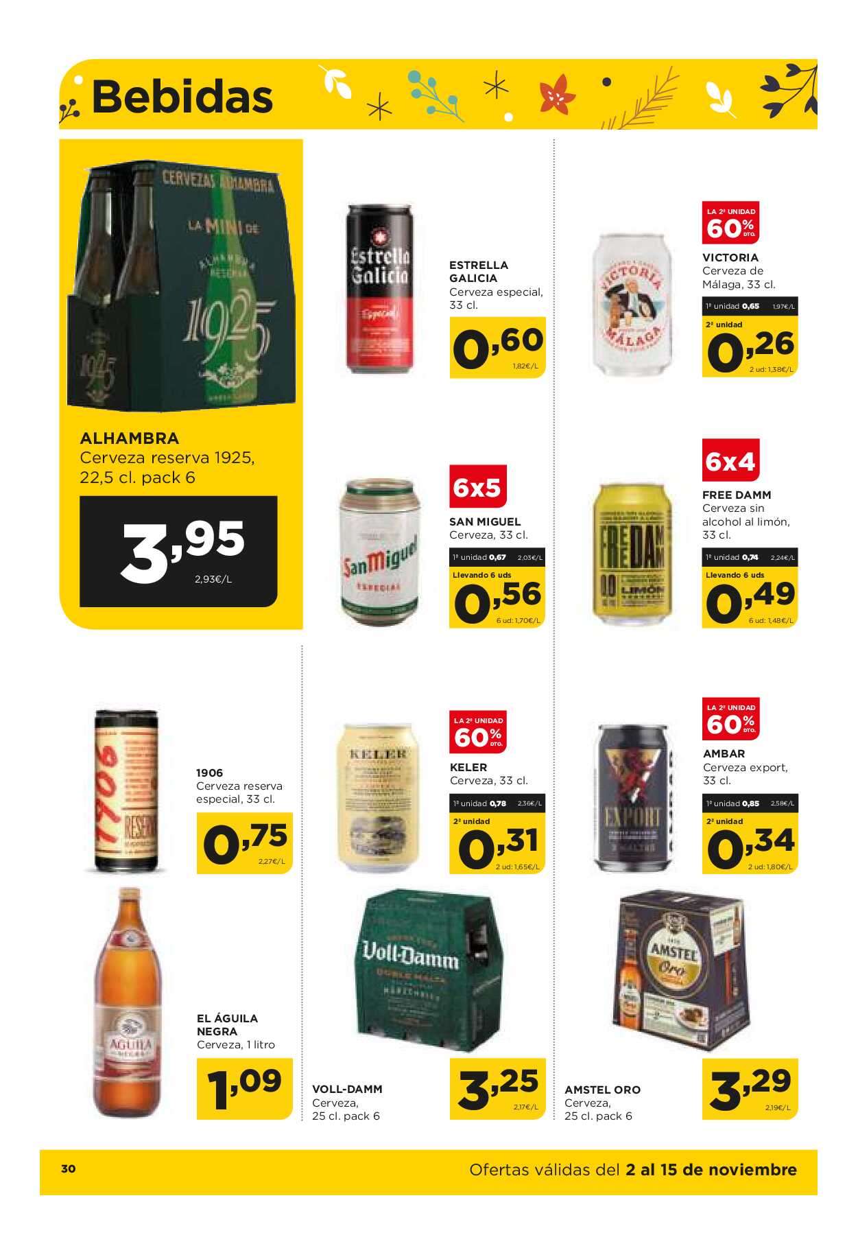 Ofertas quincenales Alimerka. Página 30