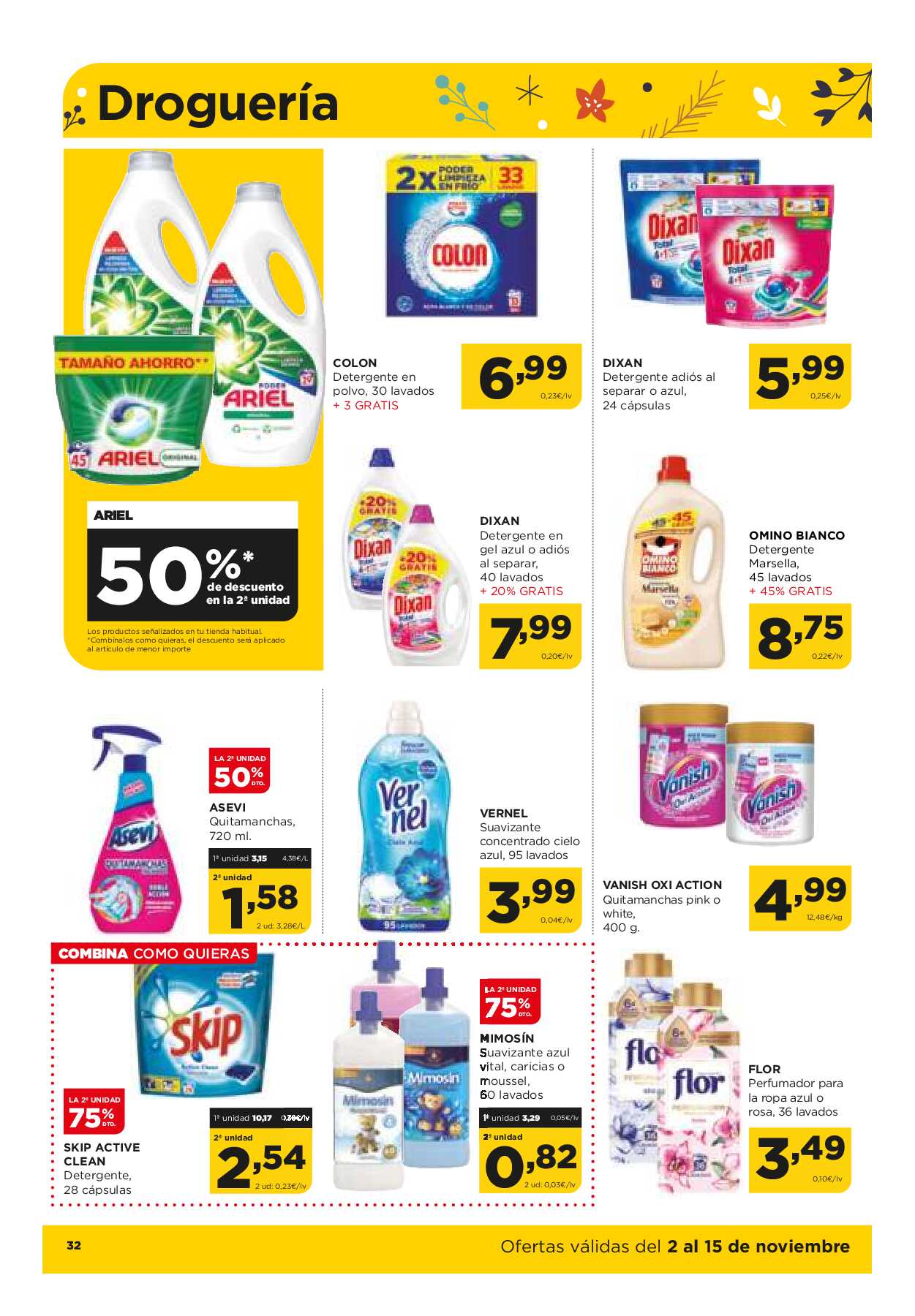 Ofertas quincenales Alimerka. Página 32