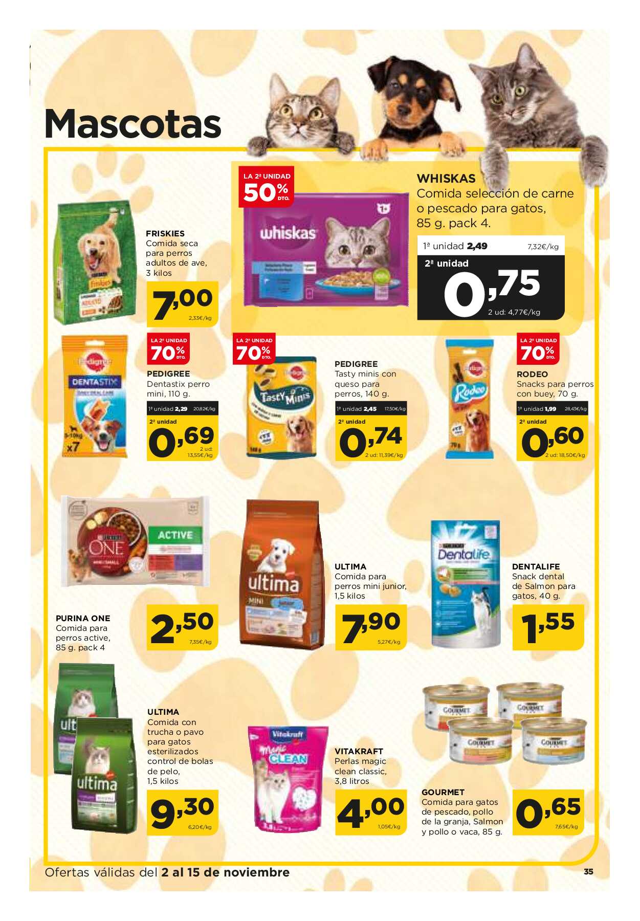 Ofertas quincenales Alimerka. Página 35