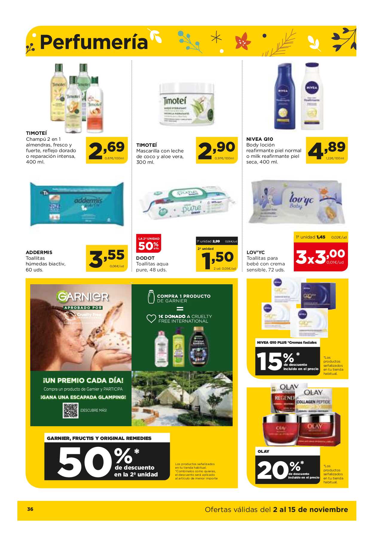 Ofertas quincenales Alimerka. Página 36