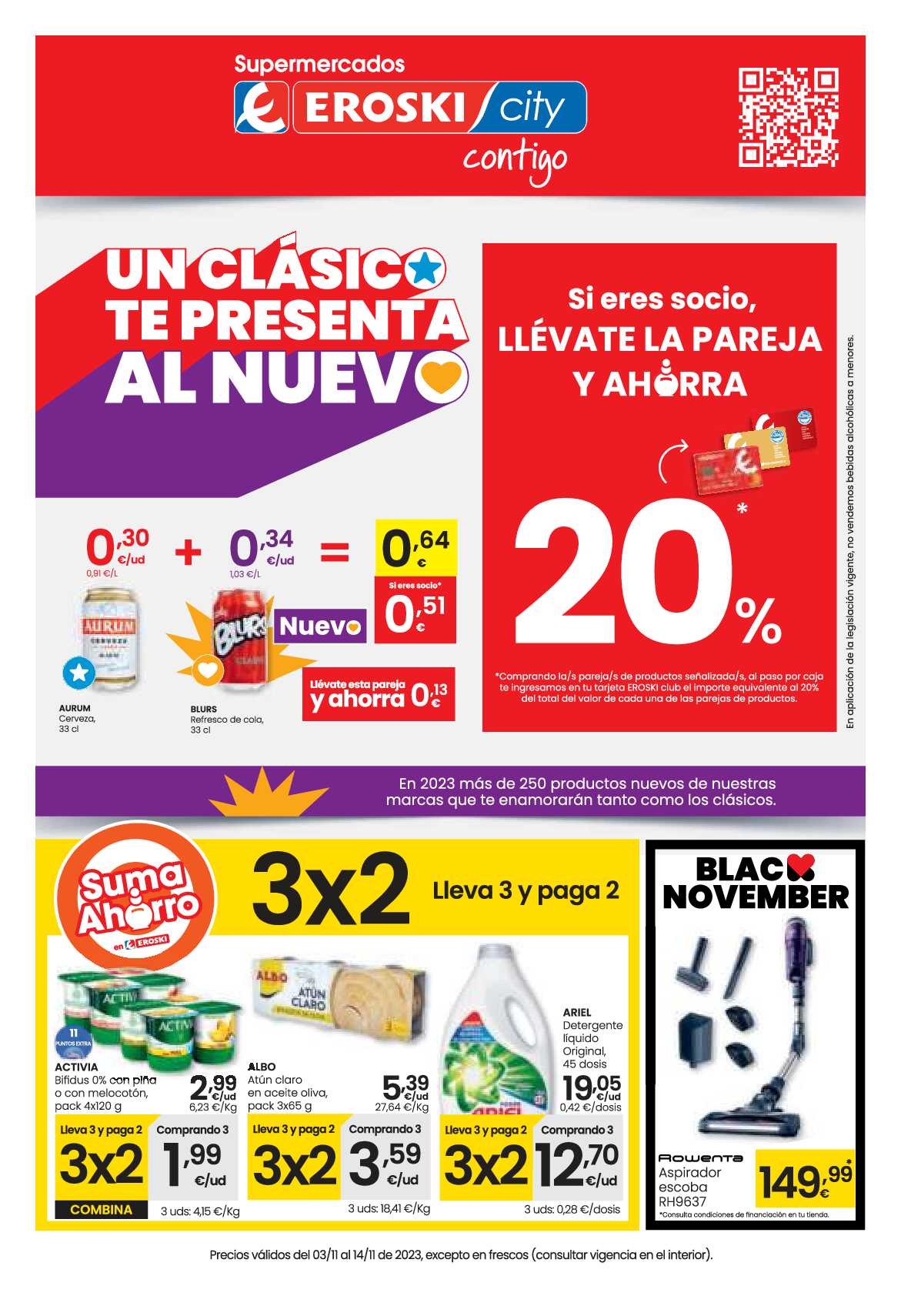 Ofertas supermercado Eroski. Página 01