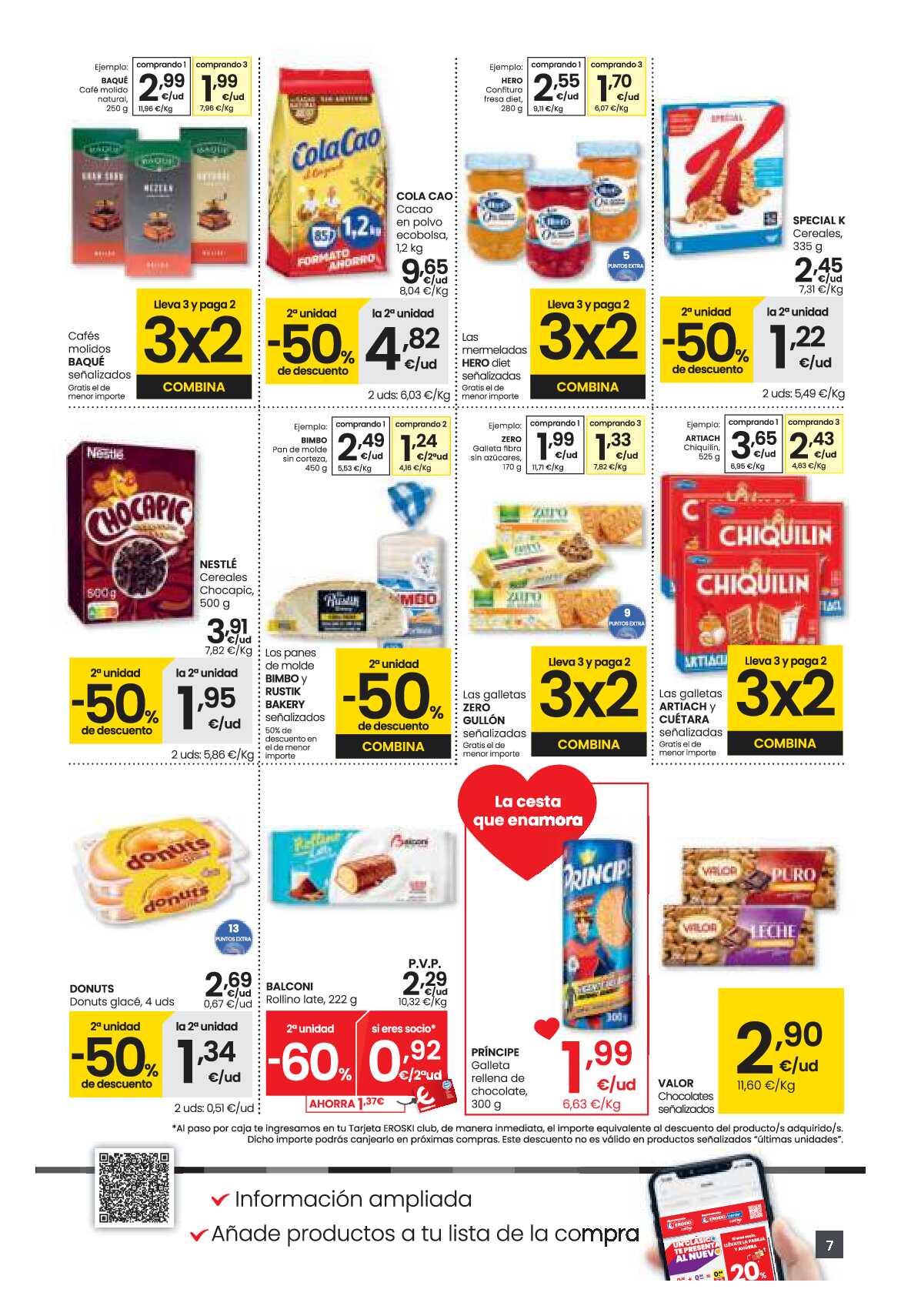 Ofertas supermercado Eroski. Página 07