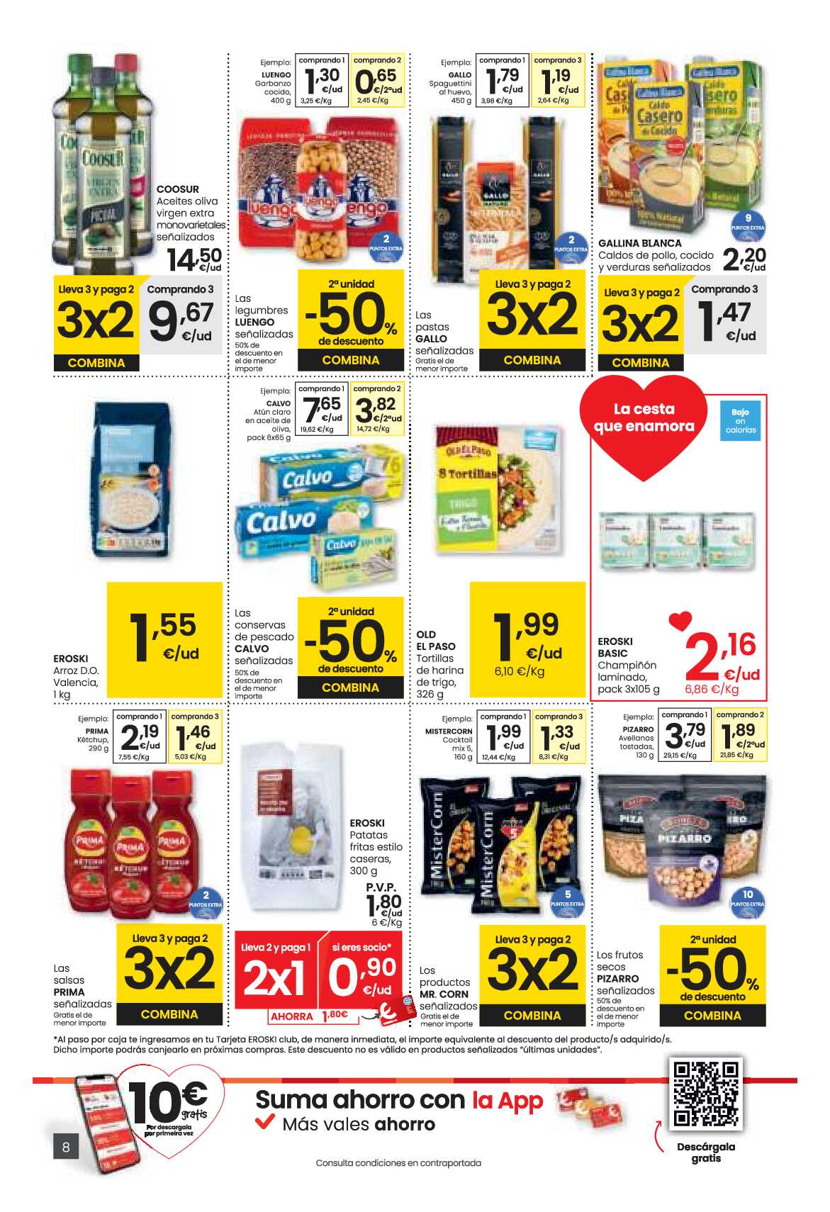 Ofertas supermercado Eroski. Página 08