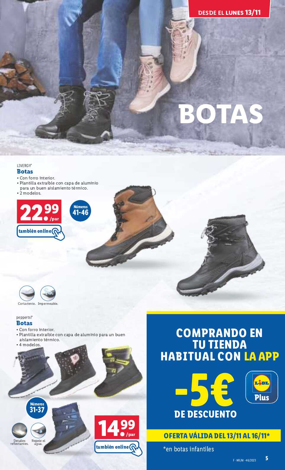 Ofertas semanales bazar Lidl. Página 05