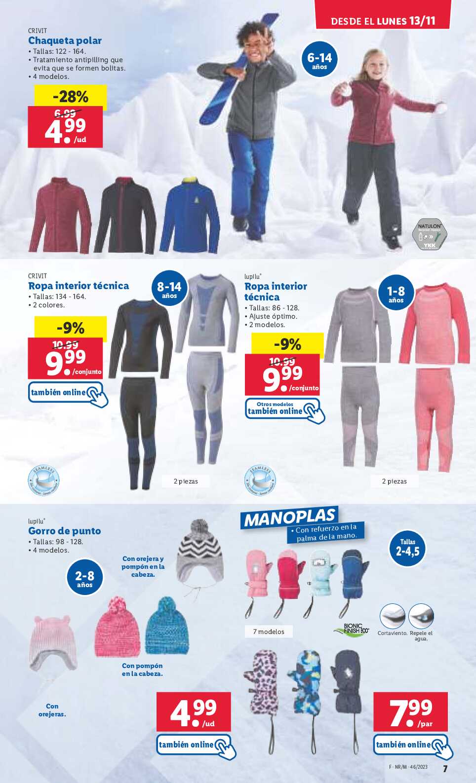 Ofertas semanales bazar Lidl. Página 07