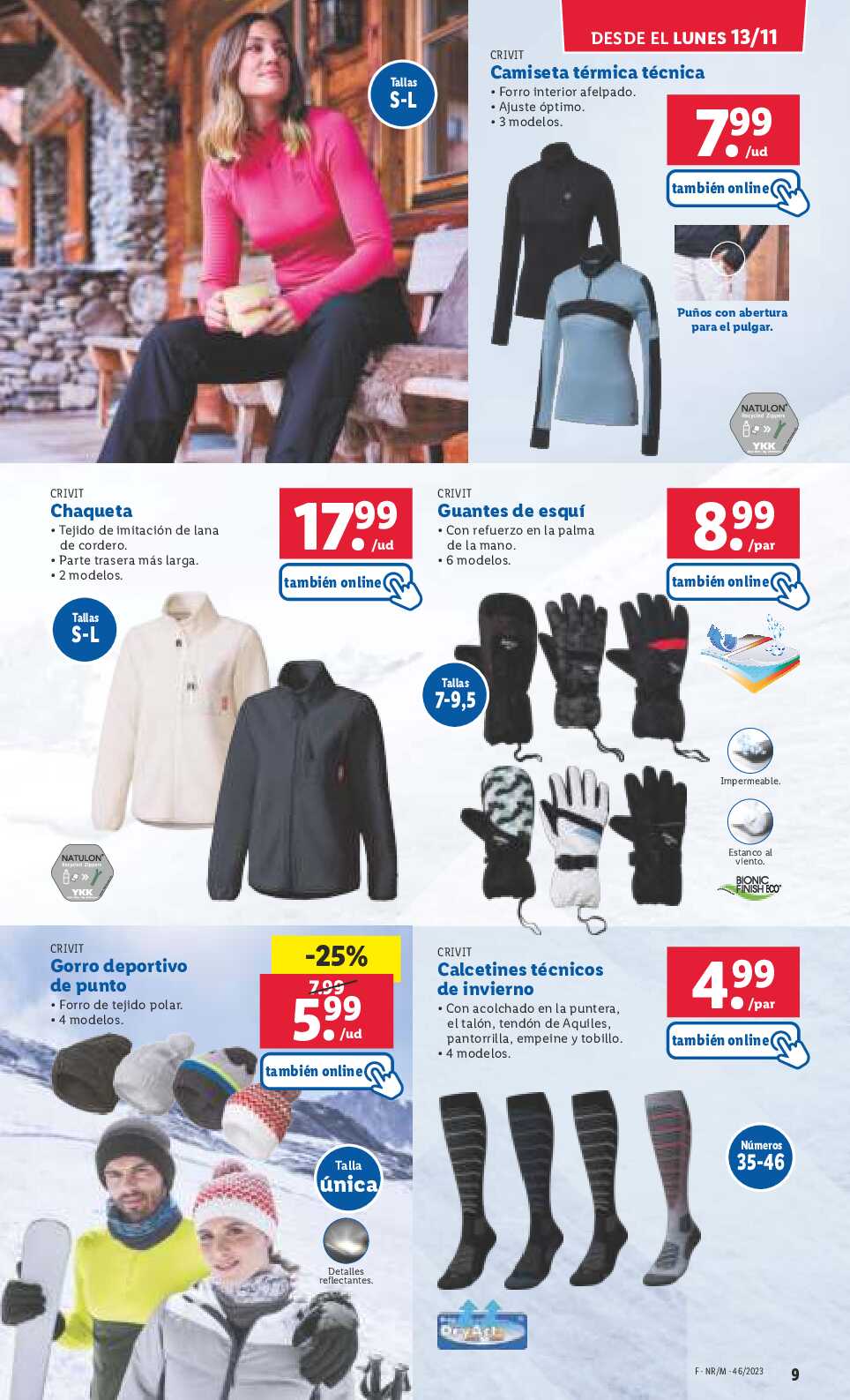 Ofertas semanales bazar Lidl. Página 09