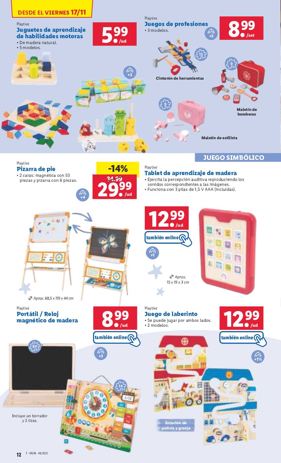 Ofertas semanales bazar Lidl. Página 12