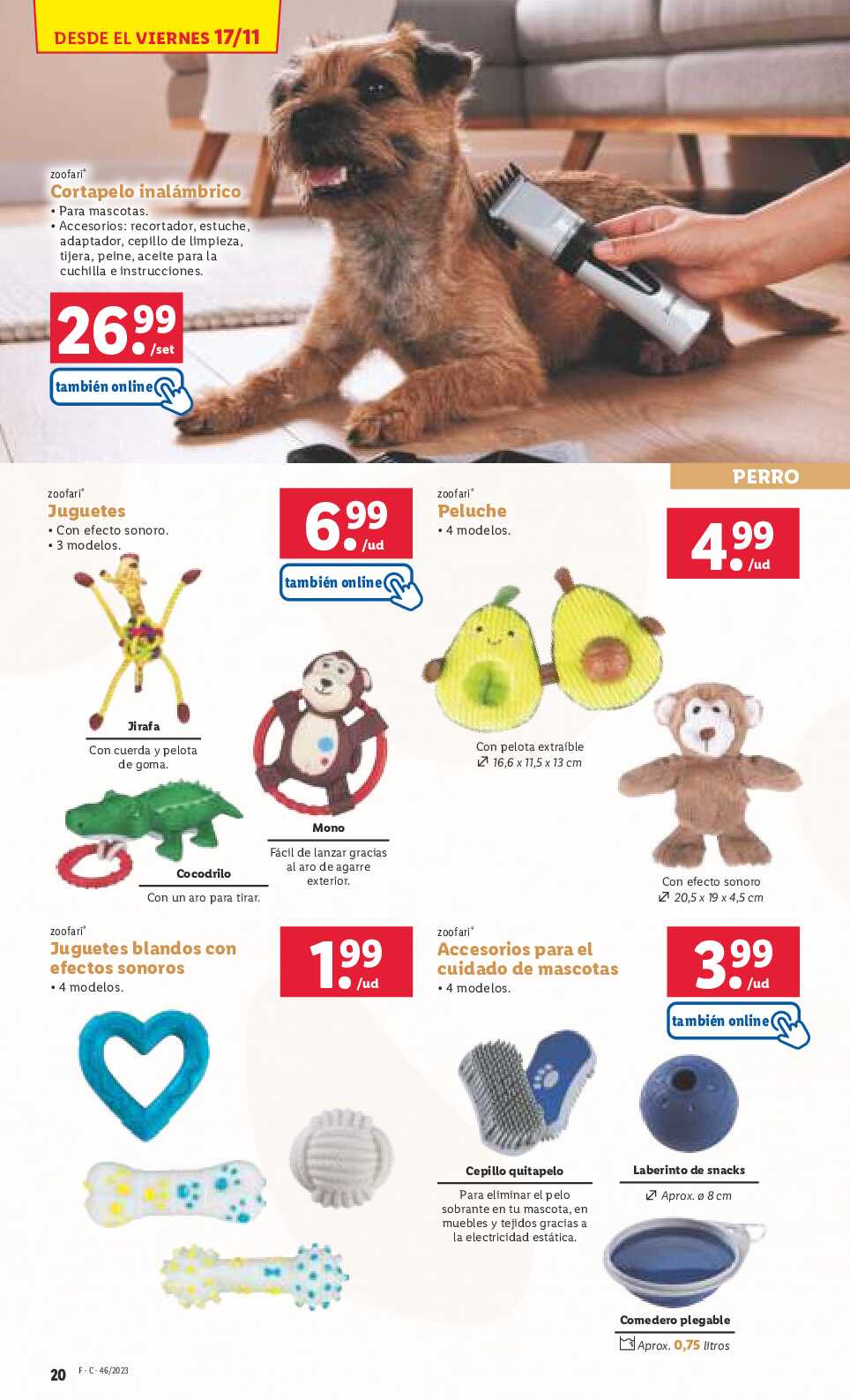 Ofertas semanales bazar Lidl. Página 20