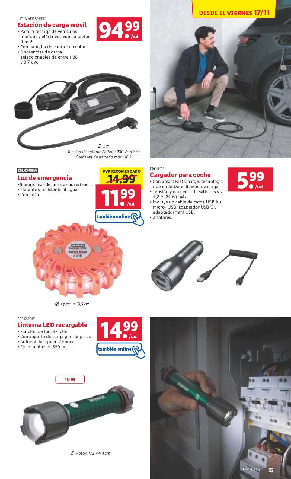 Ofertas semanales bazar Lidl. Página 23