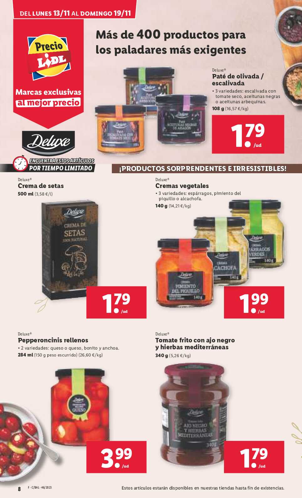 Ofertas semanales bazar Lidl. Página 34