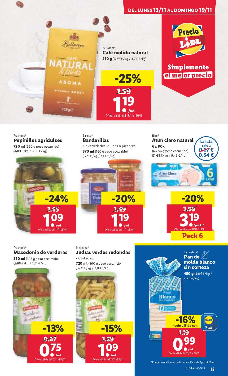 Ofertas semanales bazar Lidl. Página 39