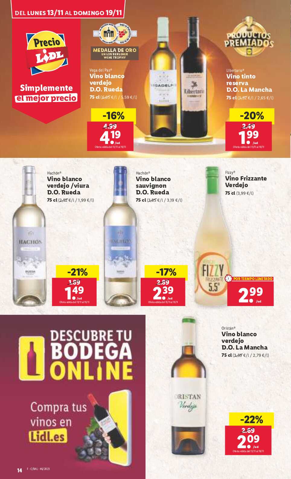 Ofertas semanales bazar Lidl. Página 40