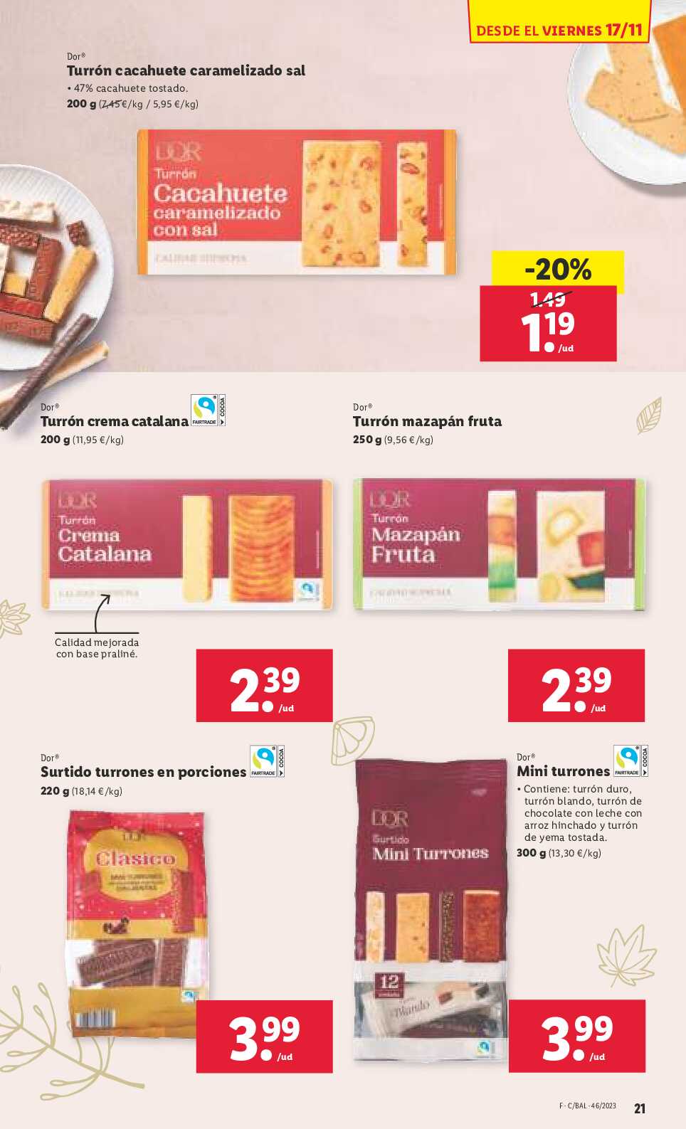 Ofertas semanales bazar Lidl. Página 47