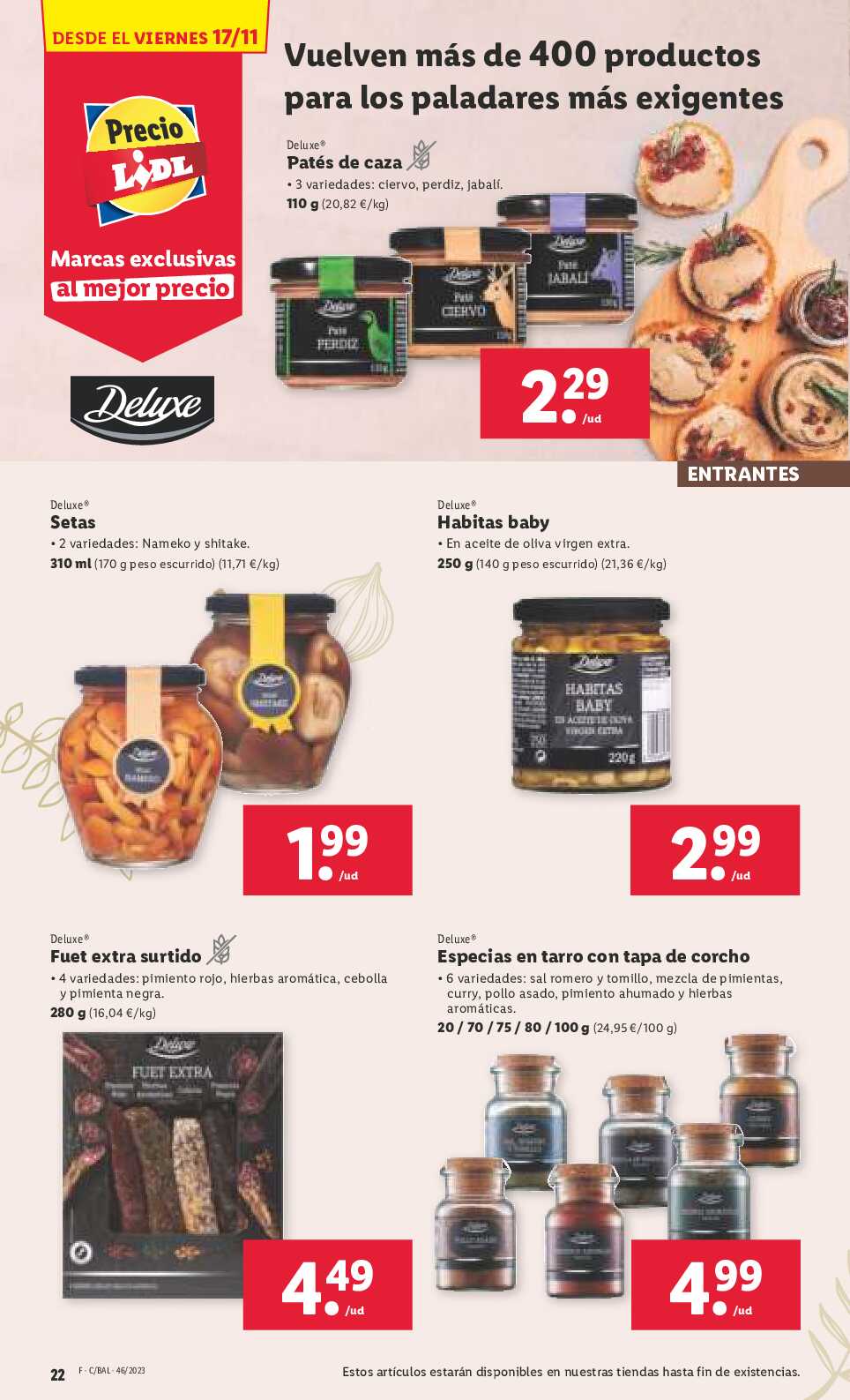 Ofertas semanales bazar Lidl. Página 48