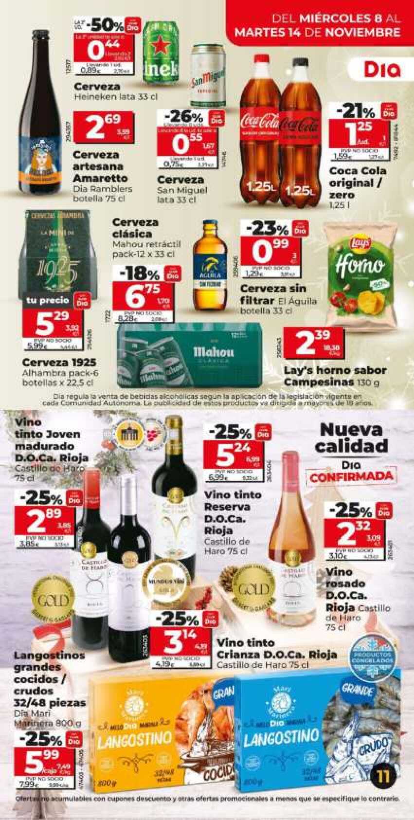 Ofertas semanales Dia. Página 11