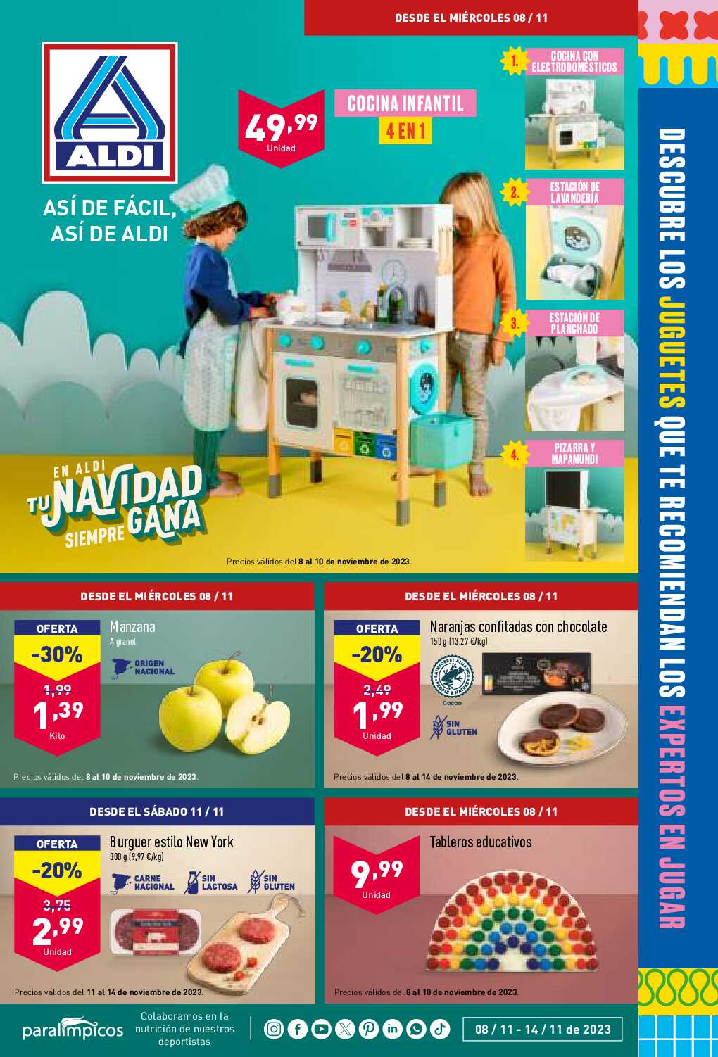 Ofertas semanales Aldi. Página 01