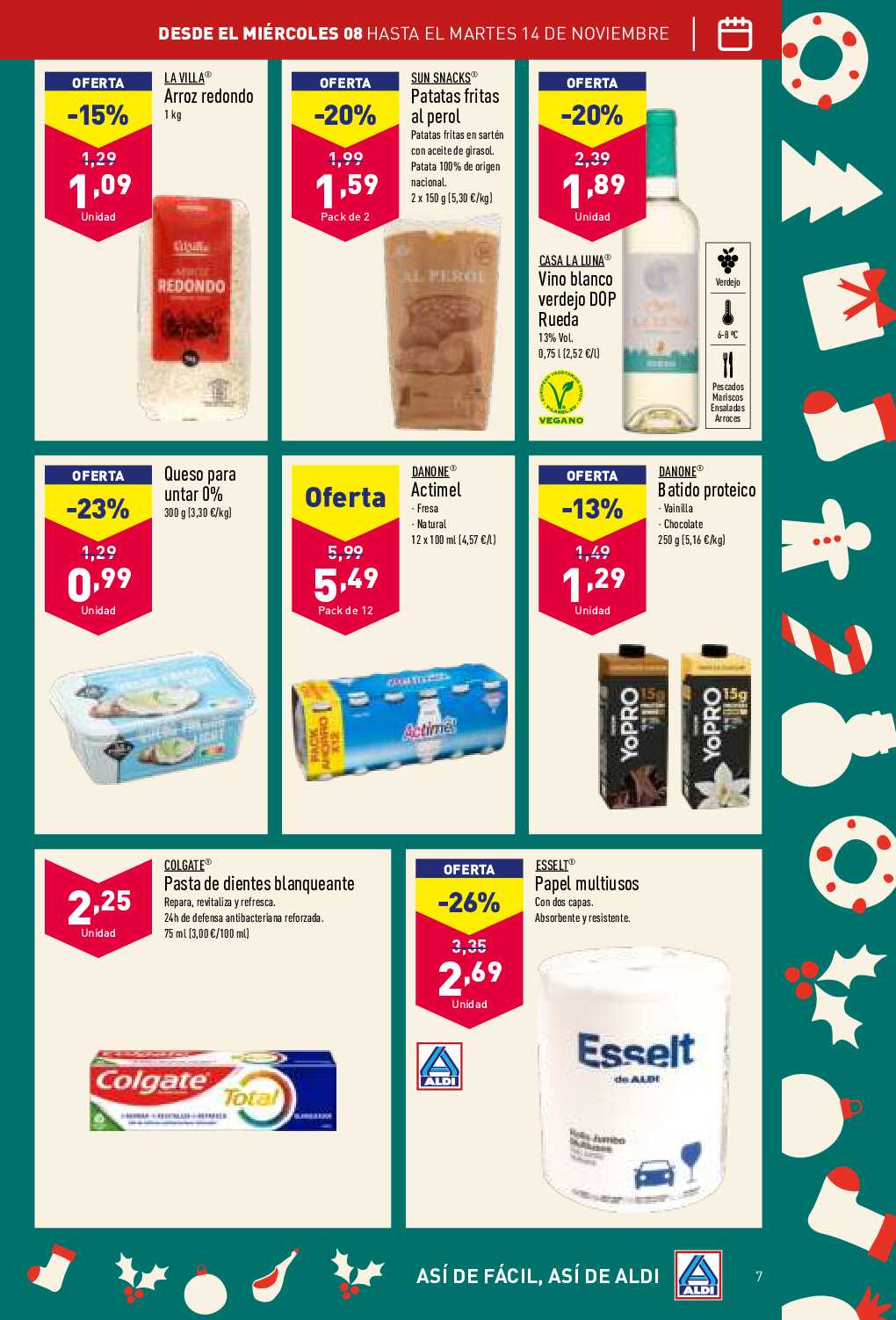 Ofertas semanales Aldi. Página 07