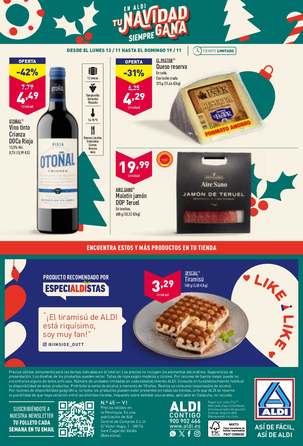 Ofertas semanales Aldi. Página 49