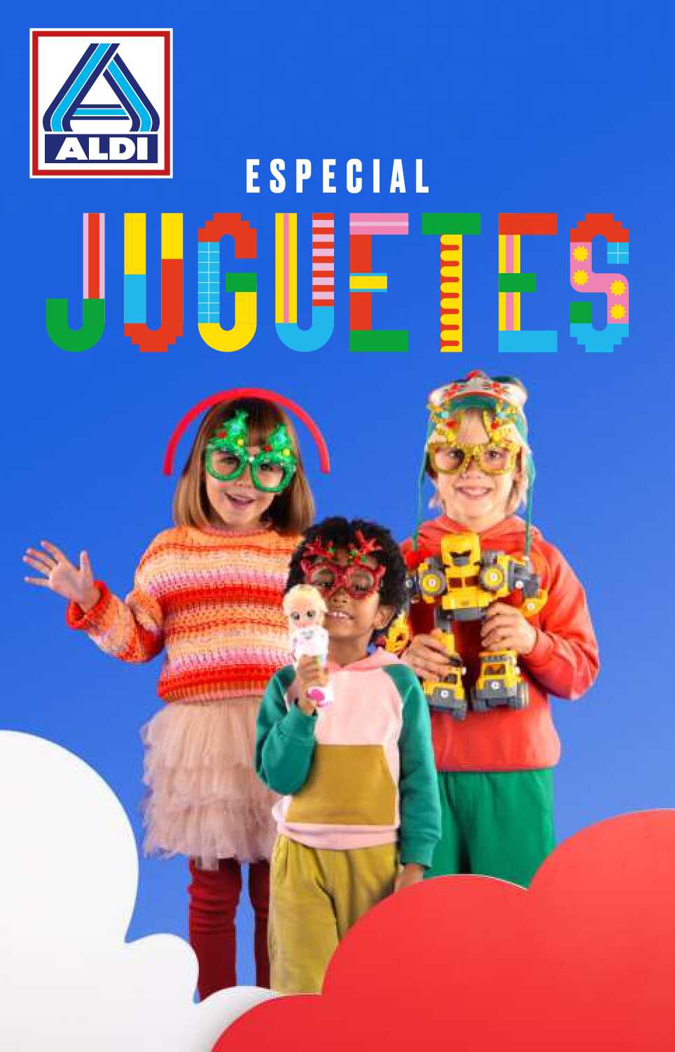 Folleto juguetes Aldi. Página 01