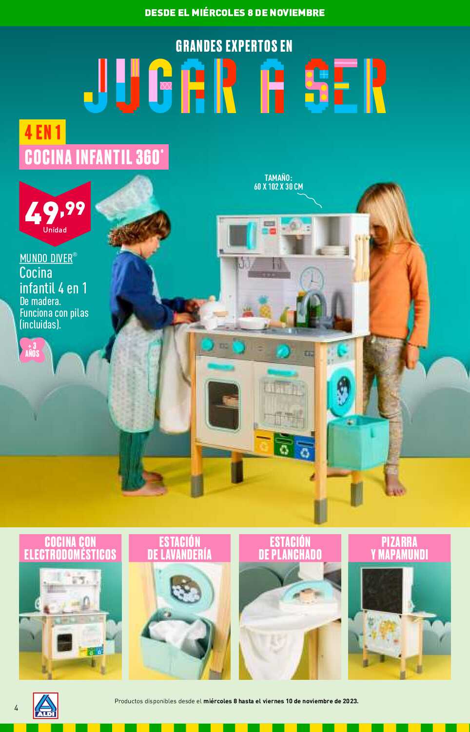 Folleto juguetes Aldi. Página 04