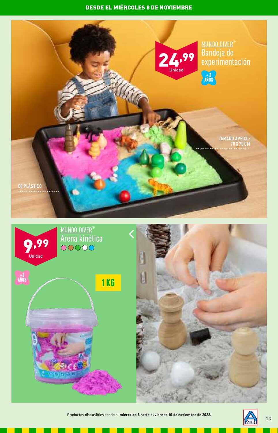 Folleto juguetes Aldi. Página 13