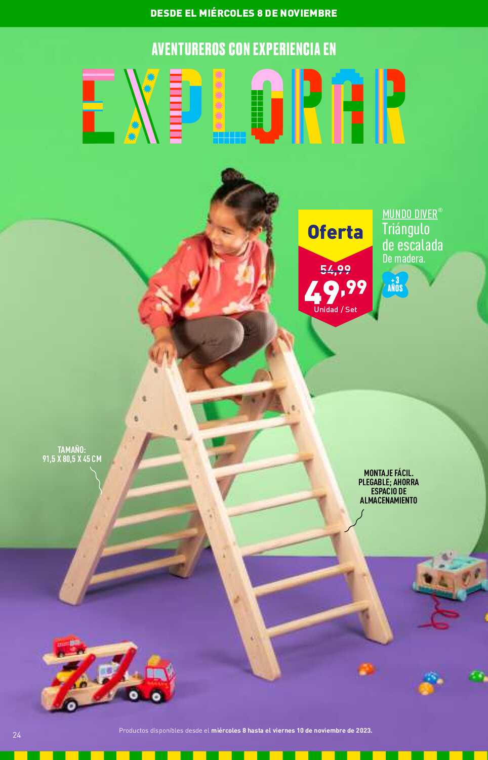 Folleto juguetes Aldi. Página 24