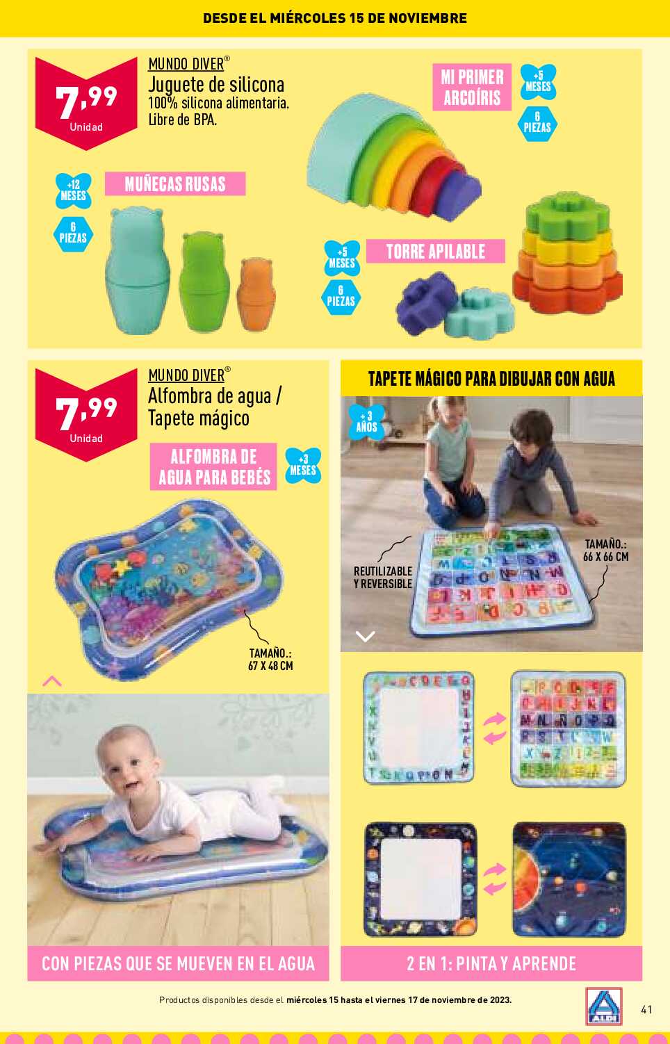Folleto juguetes Aldi. Página 41