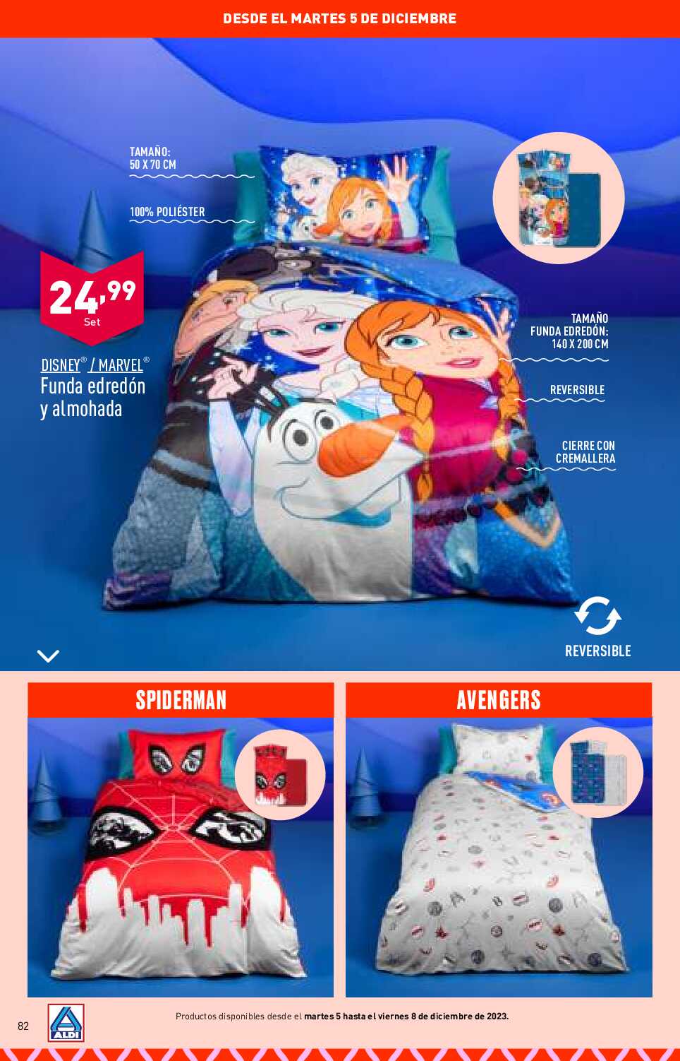 Folleto juguetes Aldi. Página 82