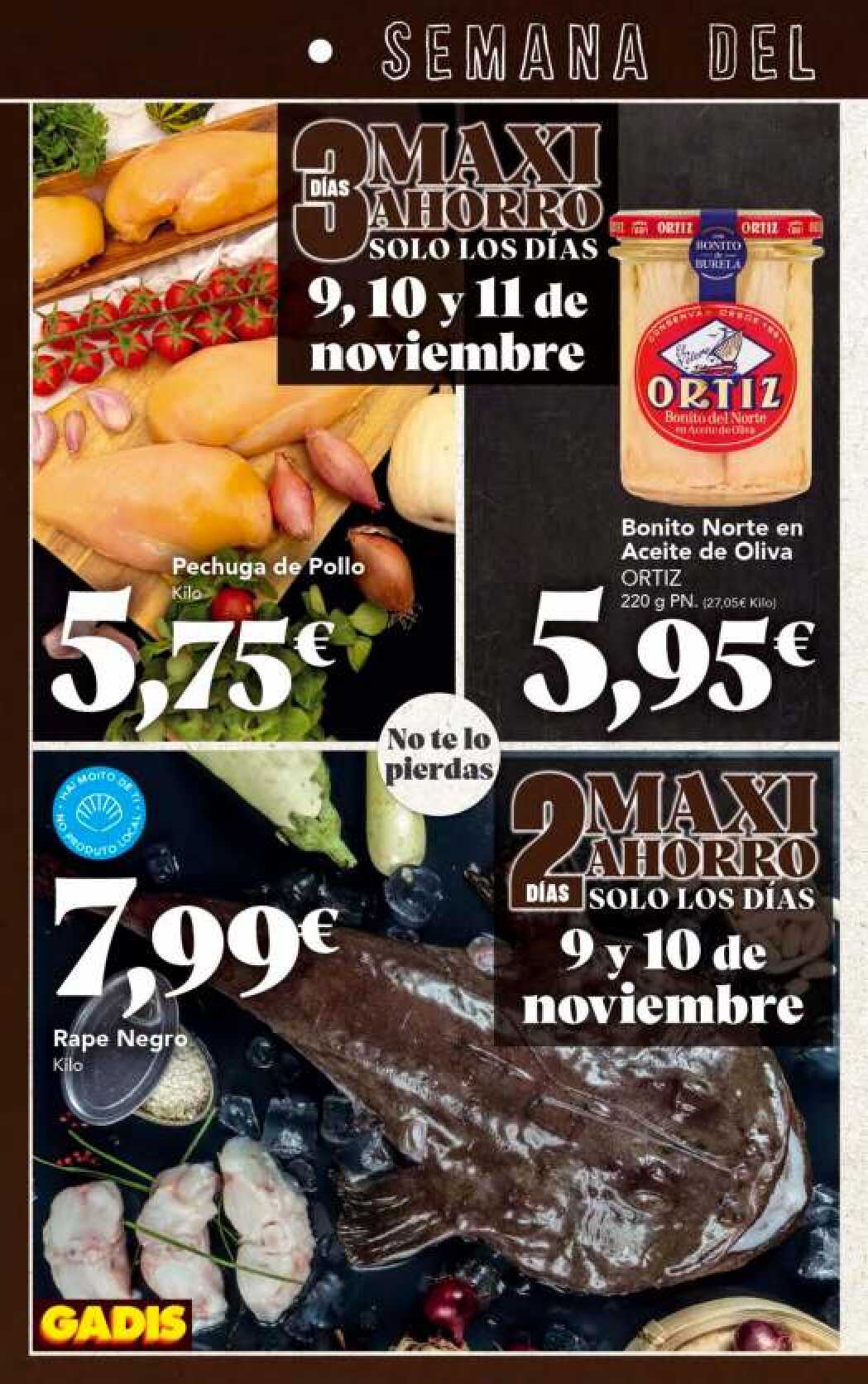 Ofertas semanales Gadis. Página 02