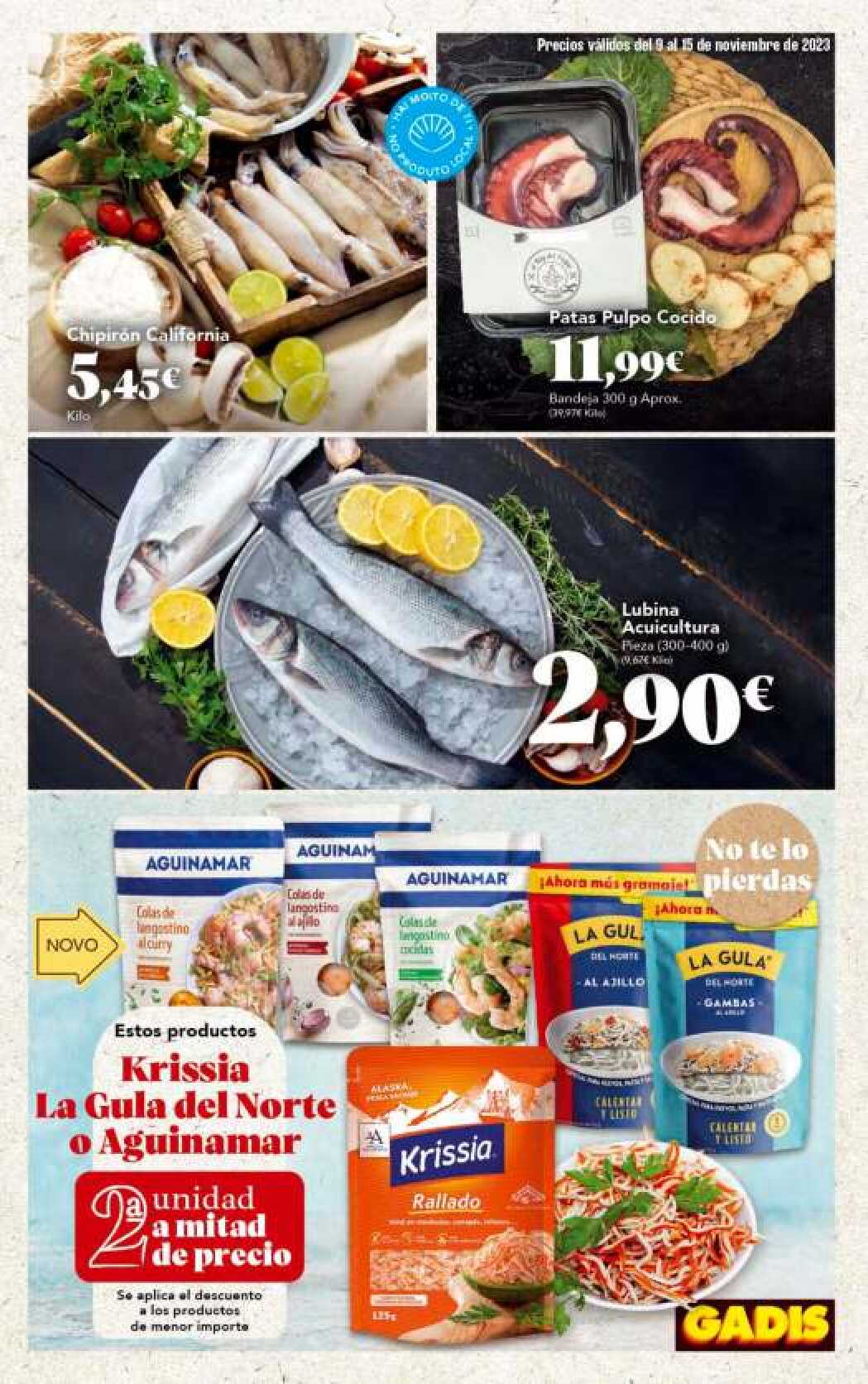 Ofertas semanales Gadis. Página 05