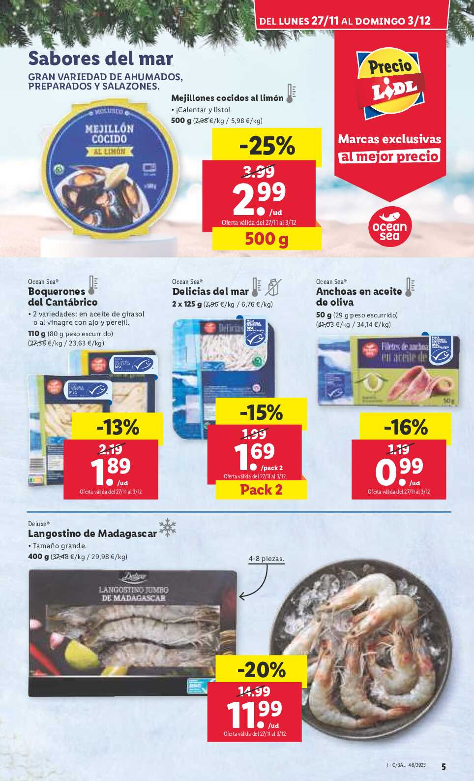 Folleto semanal Lidl. Página 05