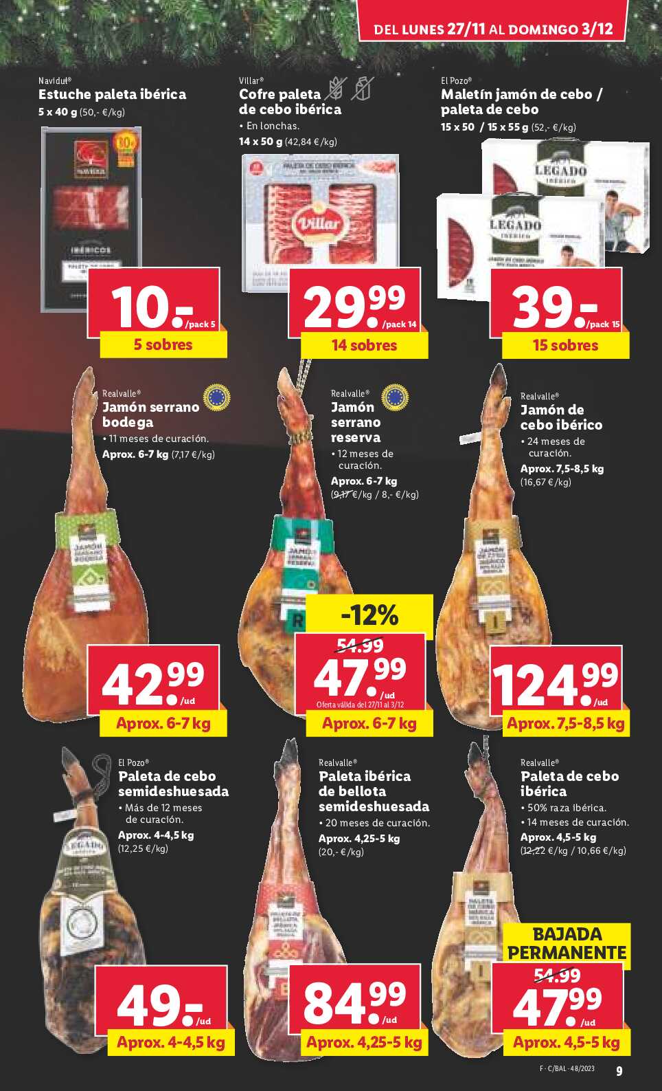 Folleto semanal Lidl. Página 09