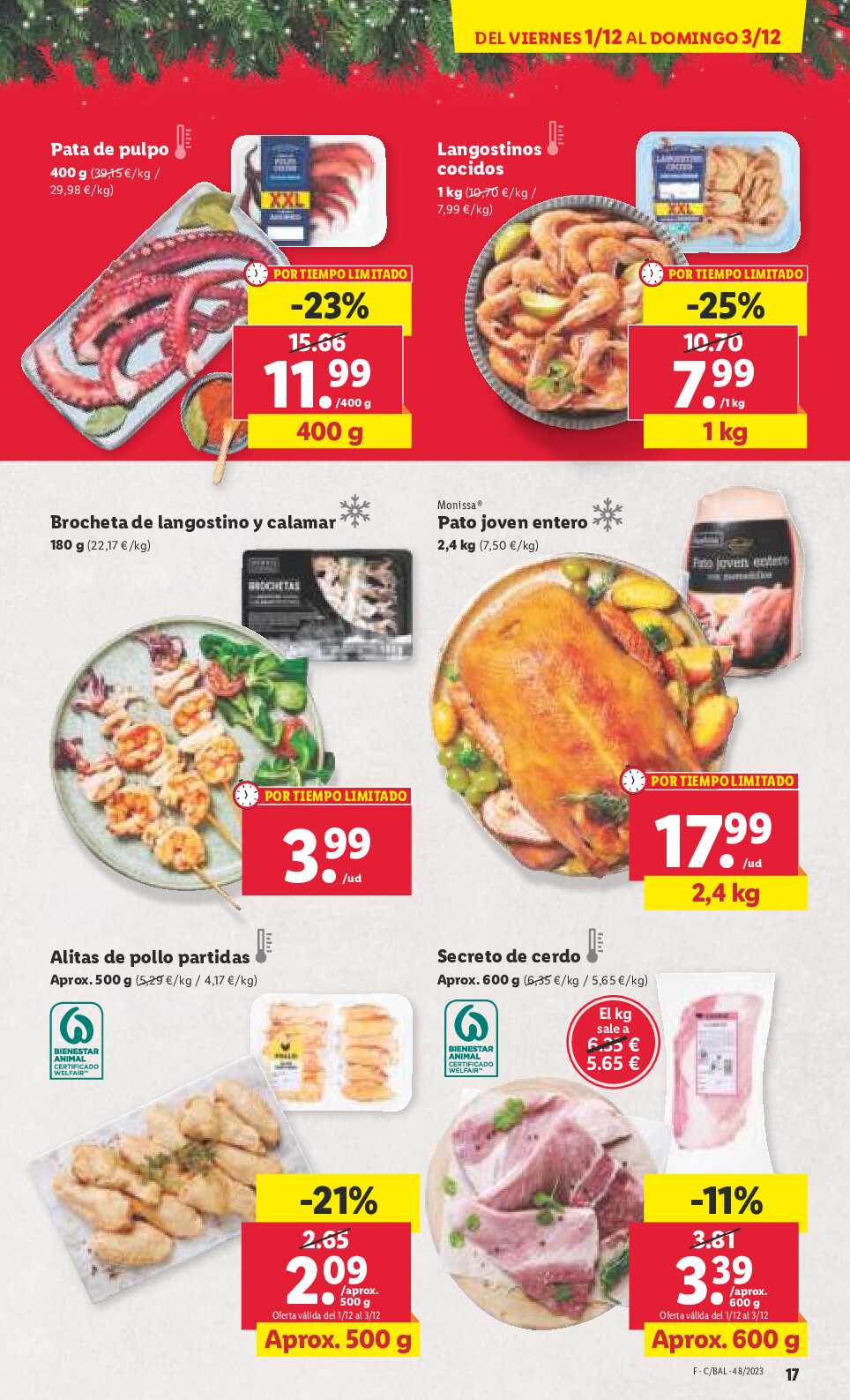 Folleto semanal Lidl. Página 17